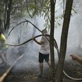 Požar u Hrvatskoj kod Trogira: Vatra zahvatila travu i nisko rastinje