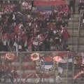 Evo kako izgleda gostujući sektor sa navijačima Srbije u Holandiji, tu je i zastava u čast Ratka Mladića!