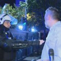 VIDEO Napeto u Kneza Miloša: Komandant Policijske brigade vodi razgovor sa odbornikom