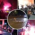(Foto, video) kako je izgledao plato ispred Filozofskog fakulteta nakon nereda: Demonstranti u Novom Sadu gađali policiju…