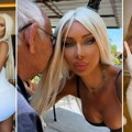Нишлијки дека купио силиконе, па мазнула милионера: Муж је оковао златом, а овако је изгледала пре операција - показала и деду…