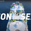 Grdosija 5 puta teža od titanika, prima 6.000 putnika: Ovo su prve fotografije najvećeg kruzera na svetu (video)