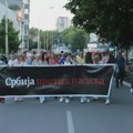 U Kragujevcu održan dvanaesti protest "Srbija protiv nasilja"