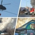 Lokalizovan požar u Kineskom tržnom centru, Čaušić: Nema žrtava