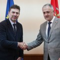 Ministar Gajić primio predsednika ETTU i delegaciju STSS