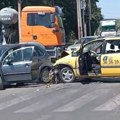 Saobraćajna nesreća kod Tempa: Sudar taksija i putničkog vozila