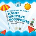 Sutra na plaži pozorište za decu: „Kako nastaje pozorište“