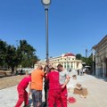 Plato ispred pijace u novom svetlu – radovi na Trgu Crvenog barjaka u punom jeku