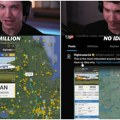 Više od milion ljudi pratilo je jedan let na Flight Radar-u, niko još ne zna tačno zašto