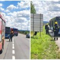 Manji požar na kočnicama autobusa! Vatrogasci hitno intervenisali na Zrenjaninskom putu