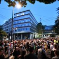 Završen 20. protest dela opozicije u Beogradu, učesnici bili ispred RTS-a (foto)