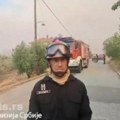 Šef srpskog spasilačkog tima o požarima u Grčkoj: Svi smo dobro, nepovređeni i dalje nastavljamo da se borimo sa vatrenom…