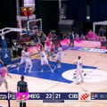 Srpski talenat odvalio obruč u ABA ligi: Ovo je jedno od najboljih kucanja sezone! (video)
