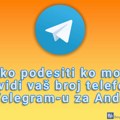 Kako podesiti ko može da vidi vaš broj telefona na Telegram-u za Android