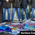 Akcija studenata u blokadi u Beogradu kao podrška srednjoškolcima