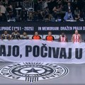 Počast preminuloj legendi pred početak derbija (VIDEO)