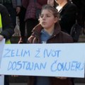 Protest na ulicama Zenice: „Želimo život dostojan čoveka, ne možemo više“ (FOTO)