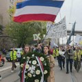 Počinje „Protest za Generalštab“: Na čelu kolone studenata i inženjera venac za žrtve bombardovanja Jugoslavije (FOTO…