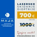 Klinika Maja – promo cena za lasersko skidanje dioptrije, za lepši pogled na svet