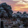 Neboderi se ruše kao kula od karata: Objavljeni snimci granatiranja solitera u centru Gaze! Iza njih ostaje pustoš (video)