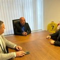 Delegacija Fudbalskog saveza Srbije posetila FS Kosova i Metohije: Koristan susret, a pritom i "orlovi" saznali lepu vest
