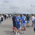UŽIVO - Najezda Srba i Slovenaca na Alijanc arenu, navijači stižu tri sata pre utakmice