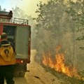 Lokalizovan Požar u BARSKOM naselju Ratac: U toku sanacija požarišta