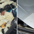 Prve slike automobila za koji se sumnja da je korišćen za transport ubijenog Nešovića: Evo šta je u gepeku