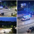(Foto) Silovit sudar u Bate Brkića na Novom naselju, automobil izleteo s puta i udario u drvo u blizini vrtića, drugo vozilo…