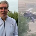 Vučić, helikopter i Kragujevac: Šta je demantovao MUP?
