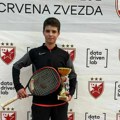 Pavle Stojiljković iz Leskovca osvojio trofejni pehar na prvom turniru iz kalendara Tenis Europe