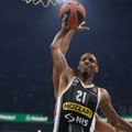 Košarkaš Partizana Naneli jedan od trojice najkorisnijih u 34. kolu Evrolige