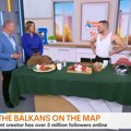 Miloš na australijskoj televiziji pokazao balkanski doručak! Zadenuo čačkalicu u usta, pa naseckao slaninicu i kobasicu…