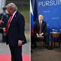 Pogledajte galeriju fotografija istorijskog susreta koja je obišla svet: Putin i Tramp na crvenom tepihu na Aljasci
