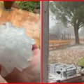 "Nasilan fenomen" se sručio na Francusku: Padao led veličine loptice, pričinjena velika materijalna šteta (video)