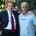 I Bogoljub Karić u predizbornoj kampanji u Leskovcu