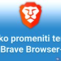 Kako promeniti temu u Brave Browser-u