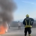(Video) Krenula sezona požara na vozilima u Crnoj Gori: Na ovom auto-putu svake godine gore automobili: Dim kuljao, buktinja…