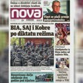 „Nova“ piše: Vlast sve češće zloupotrebljava BIA, SAJ i Kobre