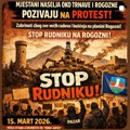 Meštani Trnave organizuju skup protiv rudnika na Rogozni