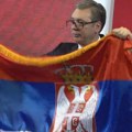 Miting liste "Aleksandar Vučić - Beograd sutra" Vučić: Ovo je zastava slobodnog sveta (video)