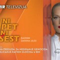 Prva presuda za negiranje genocida i veličanje ratnih zločina u BiH - ne propustite u današnjoj emisiji “NI 5 NI 6”