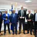 Srdačan susret: Tomašević i Bojović u poseti Olimpijskom komitetu Bosne i Hercegovine