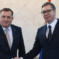 Dodik poželeo Vučiću brz oporavak: Zdrav i u punom kapacitetu Srbiji potrebniji više nego ikada