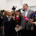 U Pančevu otvaranje centra za dualno obrazovanje, Vučića dočeo veliki broj građana