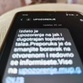 Građanima na jugu Srbije stižu SMS upozorenja zbog toplotnog talasa