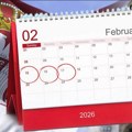 Sretenje donosi više slobodnih dana u februaru: Evo kada ne radimo