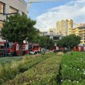 (Video) Požar u TC Galerija: Vatra izbila na prvom spratu, građani napustili tržni centar, 22 vatrogasca na terenu