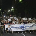 BLOG UŽIVO Hiljade građana šeta da podrži emisiju "24 minuta", stigli do Predsedništva, uzvikuju: "Studenti pobeđuju"
