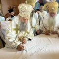 Patrijarh Porfirije uputio blagoslov vernicima u Kizborou u čast osvećenja hrama